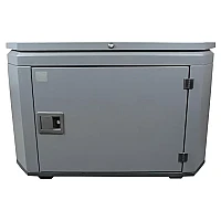 Бензиновый генератор FUBAG BS 11000 A ES в тихом зимнем кожухе 1600 RAL 7024