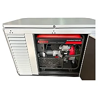 Бензиновый генератор FUBAG BS 11000 A ES в супертихом зимнем кожухе 1700SS RAL 7035