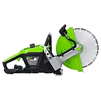 Бетонорез Greenworks PC141 аккумуляторный 82В с АКБ 5 Ач без ЗУ