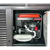 Генератор A-iPower A11000EAX в супертихом зимнем кожухе 1700SS RAL 8019