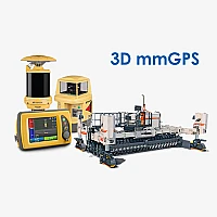 3D mmGPS для укладчиков бетонных оснований