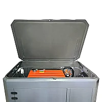 Бензиновый генератор A-iPower A13000EAX в тихом зимнем кожухе 1600 RAL 7024