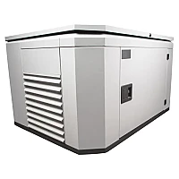 Бензиновый генератор FUBAG BS 7500 A ES в тихом зимнем кожухе 1200 RAL 7035