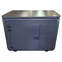 Бензиновый генератор A-iPower A13000TEAX в тихом зимнем кожухе 1600 RAL 8019 + блок автозапуска A-iPower 230В/400В 100А 8 ПИН