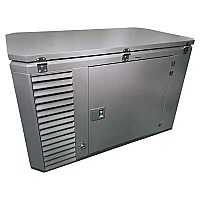 Бензиновый генератор FUBAG BS 11000 A ES в супертихом зимнем кожухе 1700SS RAL 7024