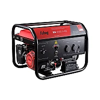 Бензиновый генератор FUBAG BS 3300 A ES в тихом зимнем кожухе 1200 RAL 8019