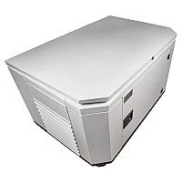Бензиновый генератор FUBAG BS 11000 A ES в тихом зимнем кожухе 1600 RAL 7035